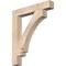 Ekena Millwork Imperial Block Smooth Bracket, Douglas Fir, 5 1/2"W x 38"D x 44"H BKT06X38X44IMP05SDF - alternate 1